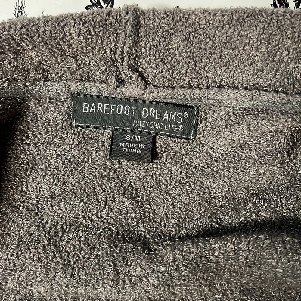 Barefoot Dreams CozyChic Lite Waterfall Island Wrap Calypso Cardigan Tau - Picture 6 of 6